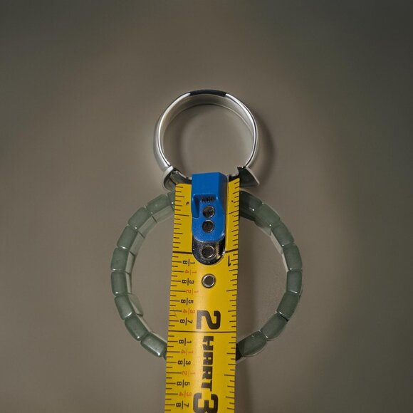 Aventurine Vintage Semi-stretch Green Bracelet Set (2) - Picture 8 of 8